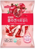 Ilkwang "Collagen Pomegranate Jelly" Конфета желейная с коллагеном и соком граната, 250 г.