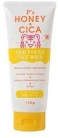 Cosme Station "P's Honey + Cica Face Wash" Пенка для умывания, с медом и экстрактом центеллы азиатской, 130 г.