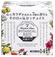 Kokubo "Novopin Baden Time Botanical Bath" Соль для принятия ванны, шипучая таблетка, 40 г х 14 шт.