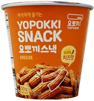 Young Poong "Yopokki Snack Cheese" Сырные снеки, 50 г.