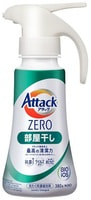 KAO "Attack Zero One Hand Type" Жидкое средство для стирки суперконцентрированное, антибактериальное, для сушки белья в помещении, аромат морского бриза, 380 г.