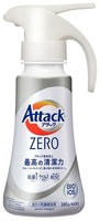 KAO "Attack Zero One Hand Type" Жидкое средство для стирки суперконцентрированное, антибактериальное, аромат листвы и морского бриза, 380 г.