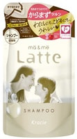 Kracie "Ma&Me Latte" Бессульфатный увлажняющий шампунь с молочными протеинами, аромат яблока и пиона, сменная упаковка, 360 мл.