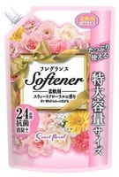 Nihon "Softener foral" Кондиционер для белья с цветочным ароматом, сменная упаковка, 1080 мл.