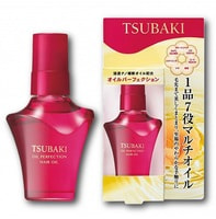 Shiseido "Tsubaki Oil Perfection" Масло для восстановления поврежденных волос, с цветочно-фруктовым ароматом, 50 мл.