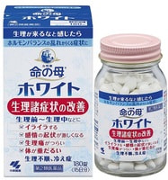 Kobayashi "Inochi No Haha - Мать Жизни" БАД для гормонального баланса у женщин 20-40 лет, 180 таблеток.