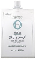 Kumano "Pharmaact Additive-free" Жидкое мыло для тела без добавок, для чувствительной кожи, сменная упаковка, 1000 мл.