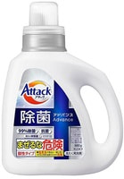 KAO "Attack Antibacterial Advance" Жидкое средство для стирки с максимальным стерилизующим и дезодорирующим эффектом, с травяным ароматом, 880 г.