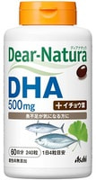 Asahi "Dear Natura" DHA + Гингко Билоба, 240 капсул на 60 дней.