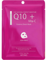 Mitomo "Q10 + Vita-C Mask"       Q10   , 1 .