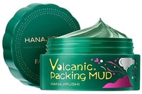 Hanajirushi "Volcanic Packing Mud Face Pack" ���������������� ����� ��� ���� � ������������� ������, � �������� ������� ����, 80 �.