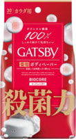 Mandom "Gatsby Body Wipes Deodorant Biocore - ����" ������� ����������-�������������� ��� ����� ���� � ����� �������� � ���������� ����������������� � ����������� ��������, 30 ��.