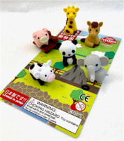 Iwako "Zoo" ����� �������� ��������-������ � ���� ������� ��������, 6 ��.