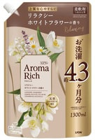 Lion "Soflan Aroma Rich Relaxing White Flower" ����������� ��� ����� � ������� �������� ����������� �����, ������ �������, ������� � �����, ������� ��������, 1300 ��.