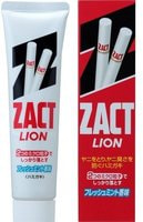 Lion "Zact" Зубная паста для устранения никотинового налета и запаха табака, 150 гр.