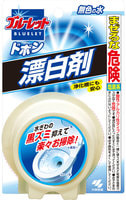 Kobayashi "Bluelet Dobon Cleaning Bleach" Очищающая и дезодорирующая таблетка для бачка унитаза, с отбеливающим эффектом, 120 гр.