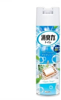 ST "Shoushuuriki" Спрей-освежитель воздуха для туалета, с антибактериальным эффектом, с ароматом свежести, 330 мл.