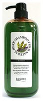 Junlove "Natural Herb Shampoo" Шампунь на основе натуральных растительных компонентов (с экстрактом бурых водорослей, для сильно поврежденных волос), 1 литр.