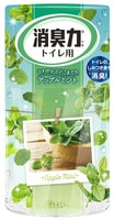 ST "Shoushuuriki" Жидкий дезодорант – ароматизатор для туалета c ароматом яблочной мяты, 400 мл.