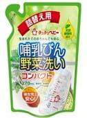 Chu Chu Baby Концентрированное натуральное моющее средство для детский бутылочек, детской посуды, овощей и фруктов, 270 мл., сменная упаковка.