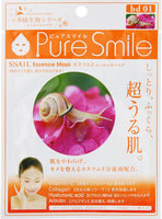 Sun Smile "Living Essence" Регенерирующая маска для лица с муцином улитки, 1 шт.