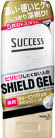 KAO "Success Medicated Shaving Gel for razor" Гель для бритья бритвой с тремя или более лезвиями, с увлажняющим и противовосполительным эффектом, 180 гр.