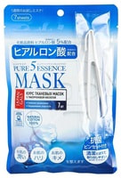 Japan Gals "5 Pure Essence" Маска для лица с гиалуроновой кислотой, 7 шт. в упаковке.