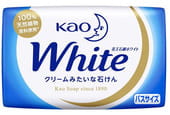 KAO "White" Увлажняющее крем-мыло для тела с ароматом белых цветов, 130 гр.