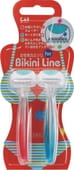Mandom Бритва безопасная для зоны бикини одноразовая "Bikini Line - 1 лезвие", 2 шт. в упаковке.