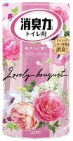 ST "Shoushuuriki" Жидкий дезодорант – ароматизатор для туалета с ароматом розовых цветов, 400 мл.