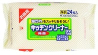 Showa Siko Влажные салфетки "Kitchen cleaner" для удаления жировых загрязнений на кухне, 24 шт., 16 на 25 см.