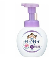 Lion Lion "Kireikirei" Пенное антибактериальное мыло для рук - для всей семьи, с ароматом цветов, 250 мл.