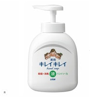 Lion "KireiKirei" Жидкое антибактериальное мыло для рук с маслом розмарина для всей семьи с фруктово-цитрусовым ароматом, 250 мл.