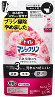 KAO Спрей для чистки и дезинфекции туалета "Toilet Magiclean", с ароматом розы, сменная упаковка, 330 мл.