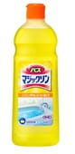 KAO "Magiclean Bath" - Жидкое чистящее средство для ванной комнаты с ароматом лимона, сменная бутылка, 485 мл.