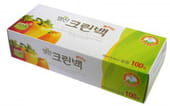 MyungJin "Bags Tissue type" Пакеты полиэтиленовые пищевые, в коробке, 24х35 см, 100 шт.