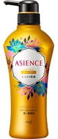 KAO "Asience" Увлажняющий шампунь для волос, с мёдом и протеином жемчуга, цветочный аромат, 450 мл.