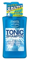 Kose Cosmeport "Men's Softymo" Мужской тонизирующий шампунь для волос, с цитрусовым ароматом, 550 мл.