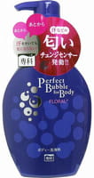 Shiseido "Perfect Bubble for Body" Жидкое пенное мыло для тела с длительным дезодорирующим эффектом, с цветочным ароматом, 500 мл.