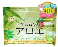 Japan Gals "Natural Aloe Mask" Курс натуральных масок для лица с экстрактом алоэ, 30 шт.
