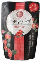Nihon "Wins Camellia oil body soap" Премиум крем-мыло для тела с маслом камелии, 400 мл.