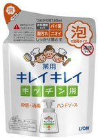 Lion "KireiKirei" Кухонное антибактериальное мыло-пенка для рук, с маслом цитрусовых, 180 мл.