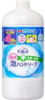 KAO "Biore U - Foaming Hand Mild Citrus Soap" Мыло-пенка для рук с антибактериальным эффектом, с легким ароматом цитруса, запасной блок, 800 мл.