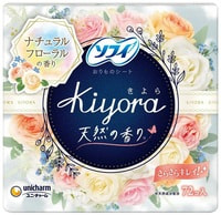 Unicharm "Sofy Kiyora Happy Floral" ���������� ������������� ��������� � ��������� ��������, 72 ��.