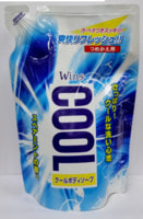 Nihon "Wins Cool body soap" Охлаждающее мыло для тела, с ментолом и ароматом мяты, 400 мл.