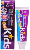Mukunghwa "Kizcare Kids" Детская гелевая зубная паста, с ярким вкусом виноградного мороженого, с 2 лет, 75 гр.