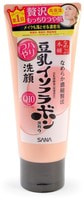 Sana "Soy Milk Moisture Cleansing Wash" Пенка для умывания и снятия макияжа увлажняющая, с изофлавонами сои и капсулированным коэнзимом Q10, 150 г.