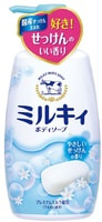 COW "Milky" Жидкое пенное мыло для тела c керамидами и молочными протеинами, с ароматом свежести, 550 мл.