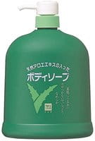 COW Жидкое мыло для тела с экстрактом алоэ, нежный цветочно-травяной аромат, 1200 мл.