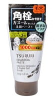 BCL "Tsururi Pore Ghassoul Paste" Пена-скраб для умывания и очищения пор с вулканической глиной, 120 г.